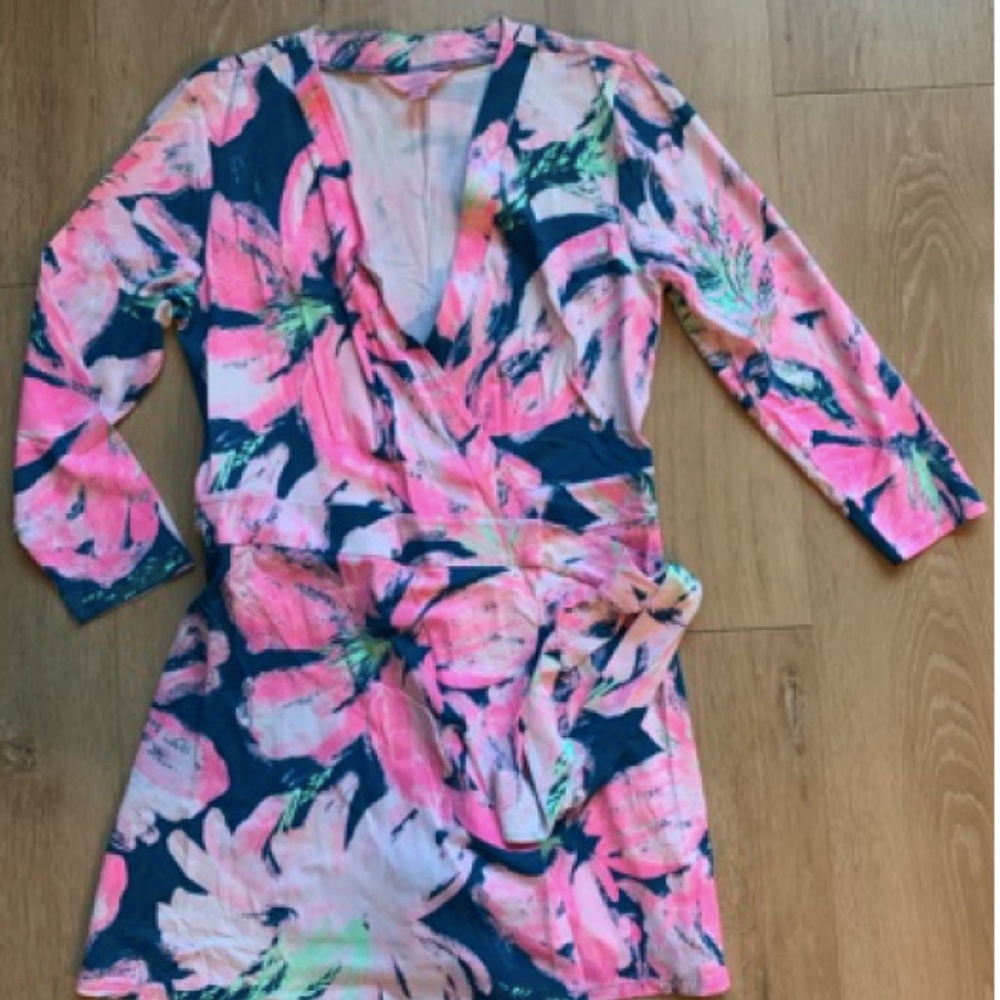 lily pulitzer wrap skort romper